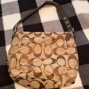 Coach Purse with Adjustable Strap, Used